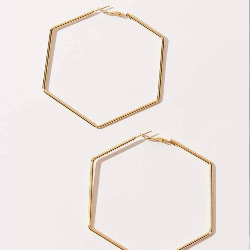 Geometric hoops - - Picture 3 of 3